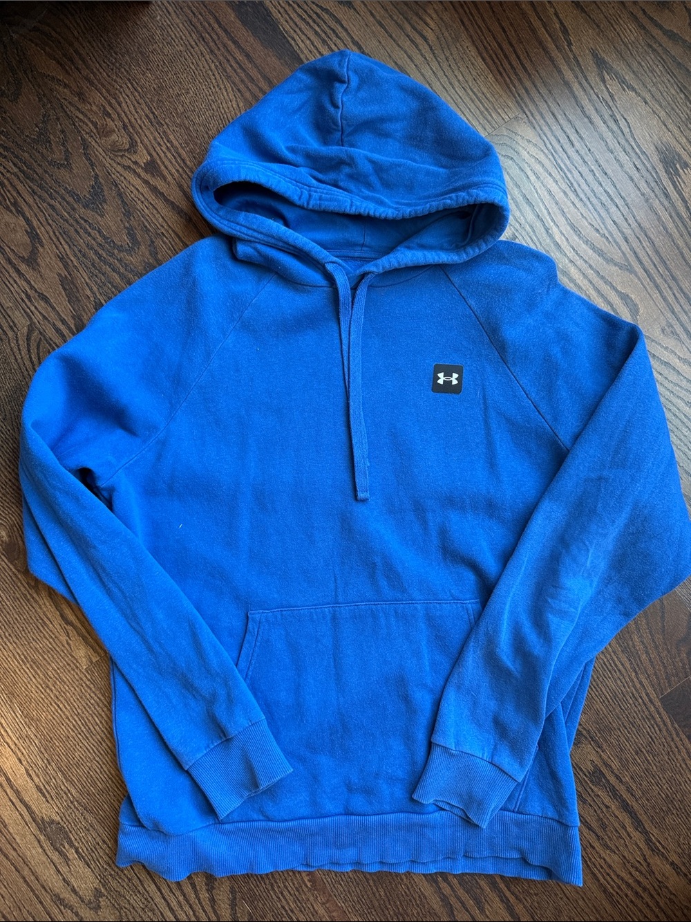Under Armour Royal Blue Hoodie with Logo Patch